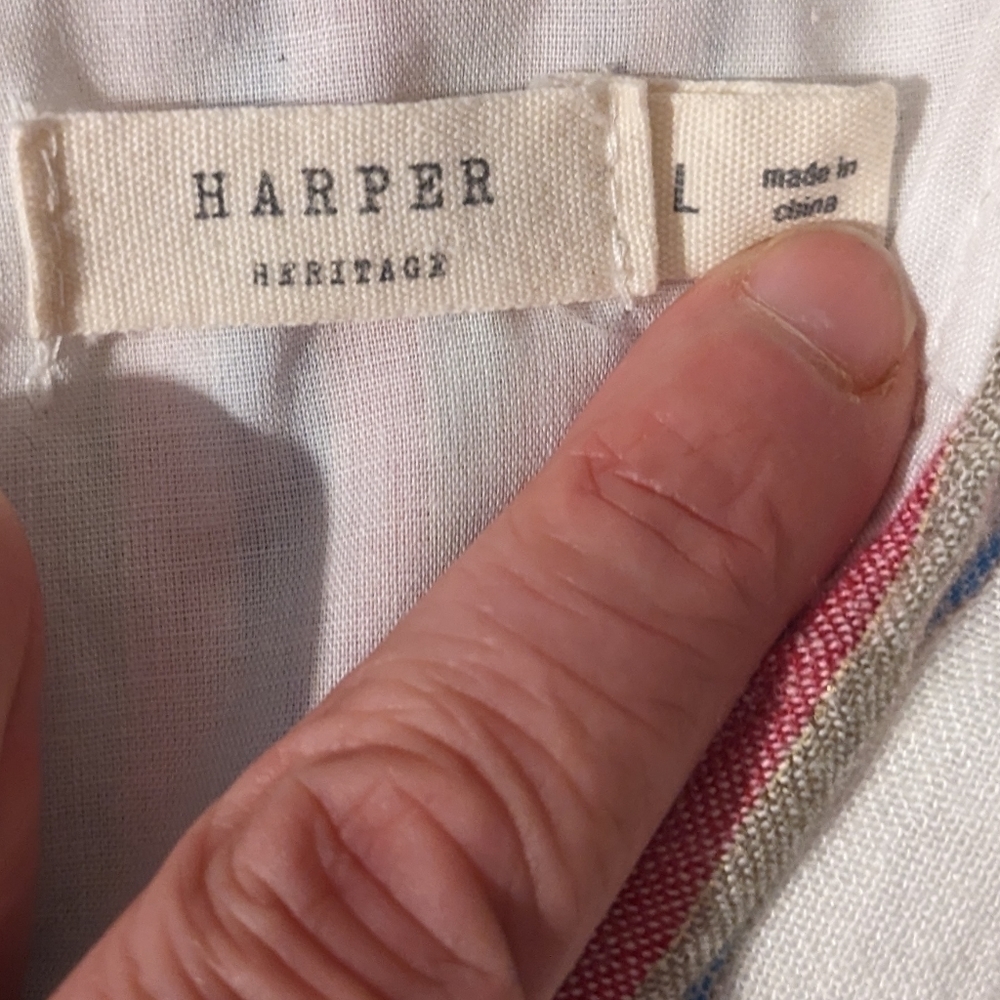 HARPER heritage, Size L, romper with metallic thread detail. - Picture 8 of 8